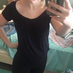 Cute black top